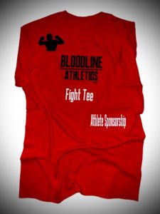 Fight Tee Athlete Sponsorship